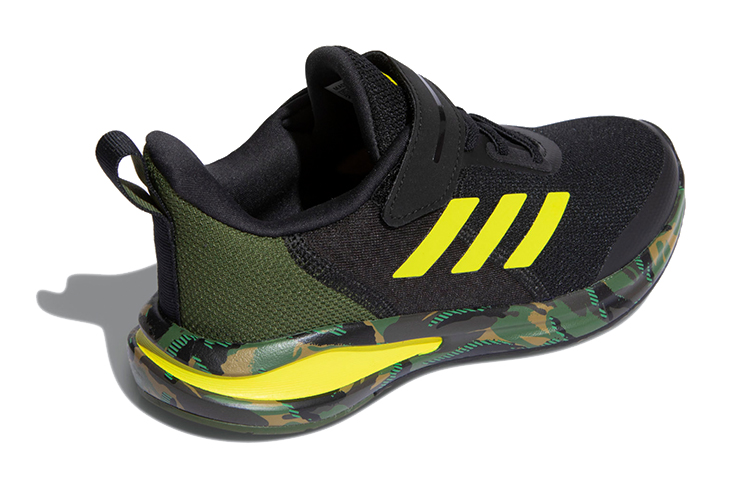 (Youth) adidas Fortarun /MilitaryGreen 'Black' 圖 4