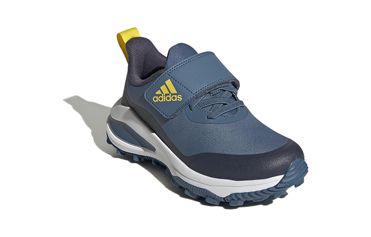 Order 中童 adidas Fortarun 防滑耐磨 低幫 兒童跑步鞋 藍黑