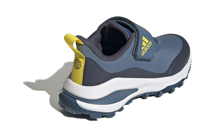 Lookbook 中童 adidas Fortarun 防滑耐磨 低幫 兒童跑步鞋 藍黑