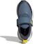 Shop 中童 adidas Fortarun 防滑耐磨 低幫 兒童跑步鞋 藍黑