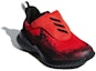 Lookbook 中童 adidas Fortarun Spider-Man AC K 蜘蛛人 低帮 兒童跑步鞋 紅黑