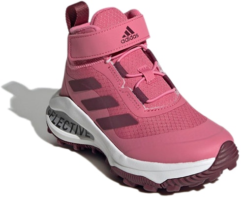 儿童 adidas Fortarun Atr El K 防滑耐磨 高筒 兒童跑步鞋 玫瑰紅色 Lookbook 儿童 adidas Fortarun Atr El K 防滑耐磨 高筒 兒童跑步鞋 玫瑰紅色