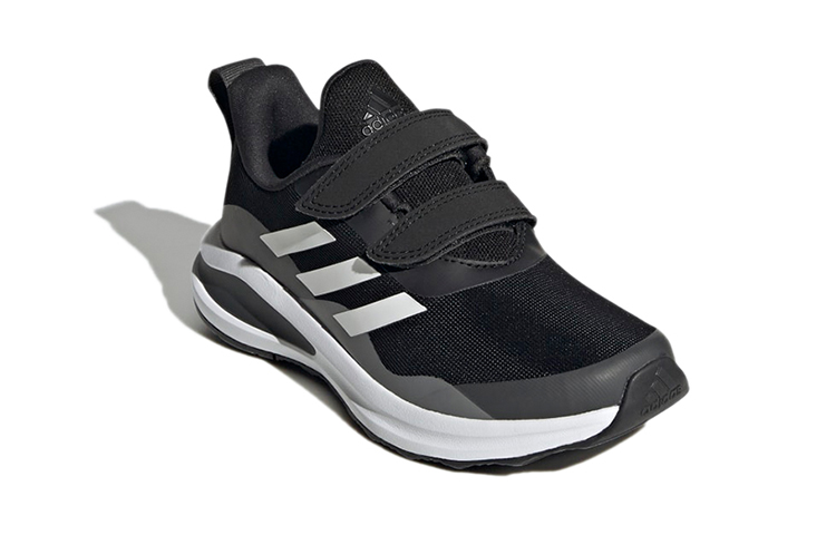(PS) adidas Fortarun Double Strap 'Black Magic Tape' 圖 3