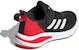 (PS) adidas Fortarun El K Hitam/Merah Kanak-Kanak H02728