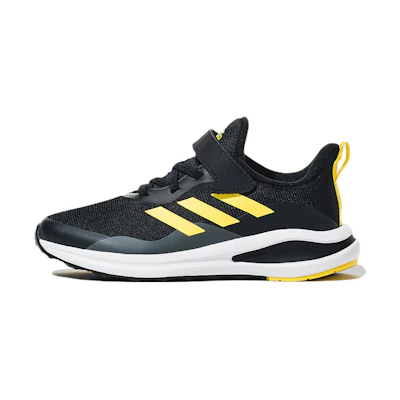 (PS) adidas FortaRun EL K 'Black Beam Yellow'