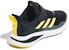 (PS) adidas FortaRun EL K 'Hitam Kuning Bercahaya' GZ1821
