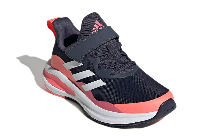 (PS) adidas FortaRun EL Top Strap 'Navy Acid Red' 圖 3