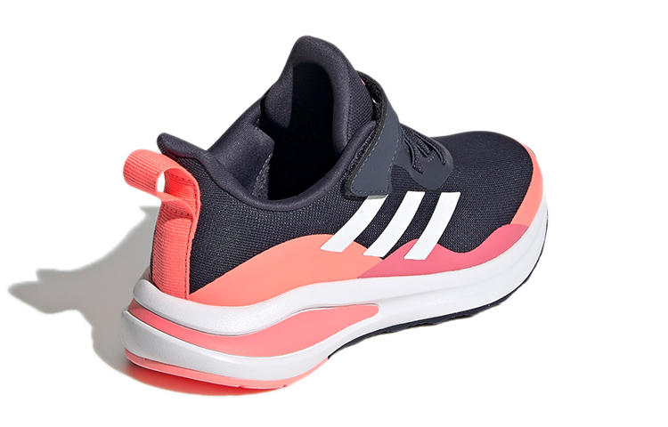 (PS) adidas FortaRun EL Top Strap 'Navy Acid Red' 圖 4