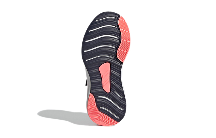 (PS) adidas FortaRun EL Top Strap 'Navy Acid Red' 圖 6