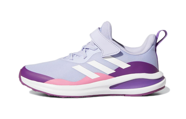 (PS) adidas Fortarun Elastic Lace 'Gray Purple'