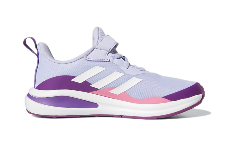 (PS) adidas Fortarun Elastic Lace 'Gray Purple' 圖 2