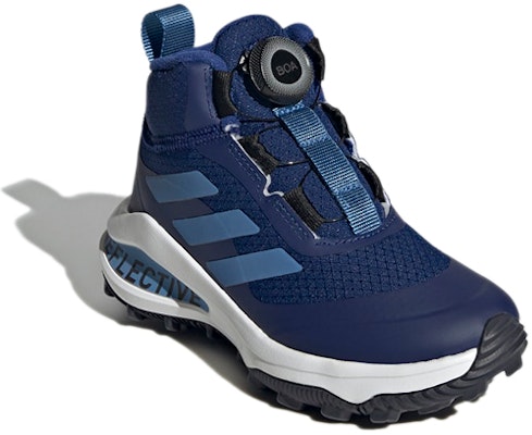 (Youth) adidas Fortarun Freelock All Terrain 'Blue' FZ5473 Lookbook (Youth) adidas Fortarun Freelock All Terrain 'Blue' FZ5473