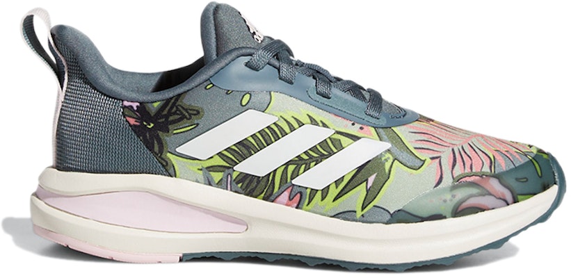 兒童 adidas Fortarun 圖案 K 藍黃 Order 兒童 adidas Fortarun 圖案 K 藍黃