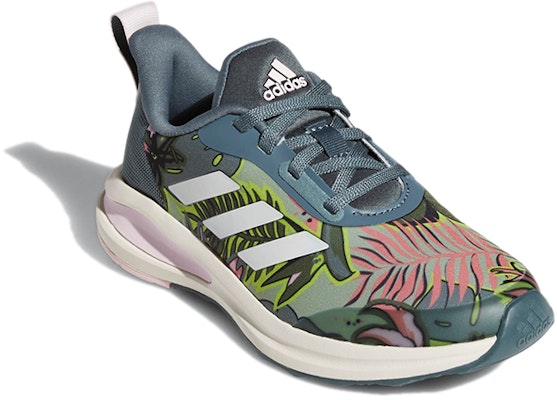 兒童 adidas Fortarun 圖案 K 藍黃 Lookbook 兒童 adidas Fortarun 圖案 K 藍黃