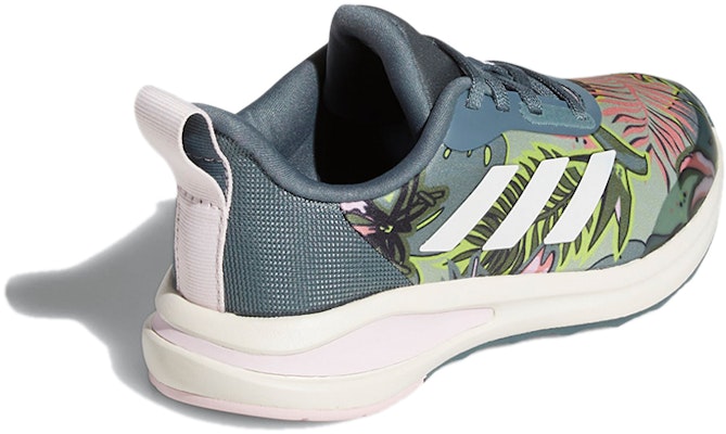 兒童 adidas Fortarun 圖案 K 藍黃 Shop 兒童 adidas Fortarun 圖案 K 藍黃