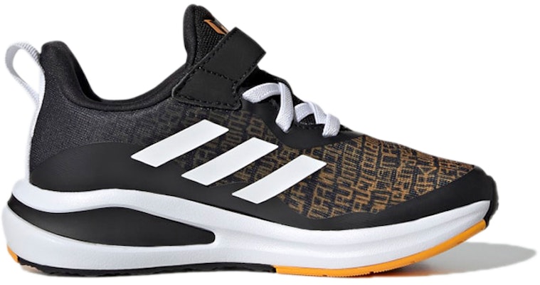 (學前) adidas FortaRun Messi EL '黑色與半太陽金' GX6049 Order (學前) adidas FortaRun Messi EL '黑色與半太陽金' GX6049