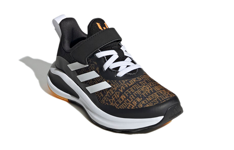 Lookbook (PS) adidas FortaRun Messi EL 'Hitam Emas Semi Solar' GX6049