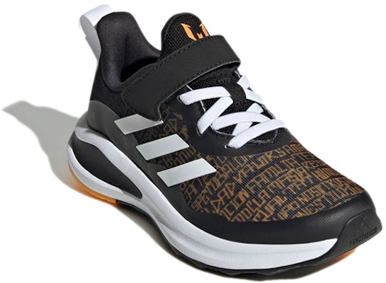 (Preschool) adidas FortaRun Messi EL 'Black Semi Solar Gold' GX6049 Lookbook (Preschool) adidas FortaRun Messi EL 'Black Semi Solar Gold' GX6049