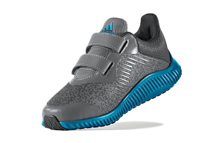 (Youth) adidas Fortarun Wide Cf 'Grey Blue' 圖 3