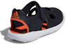 Shop (PS) Sandali adidas Fortaswim 2 C Neri ''Black White'' G54065