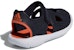(PS) adidas Fortaswim 2 C Sandal Hitam Putih Kanak-Kanak G54065