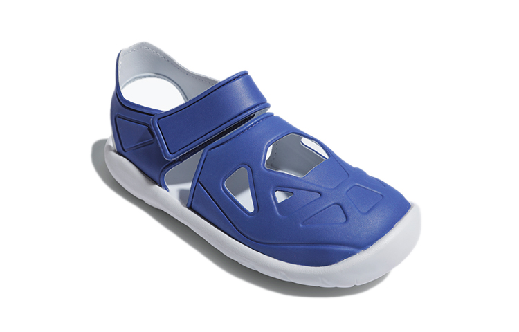 Lookbook (PS) adidas Fortaswim 2 C Blau Kinder Sandalen F34800