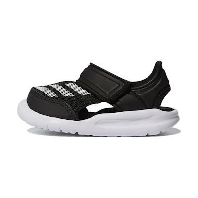 (TD) adidas Fortaswim Black Sandals