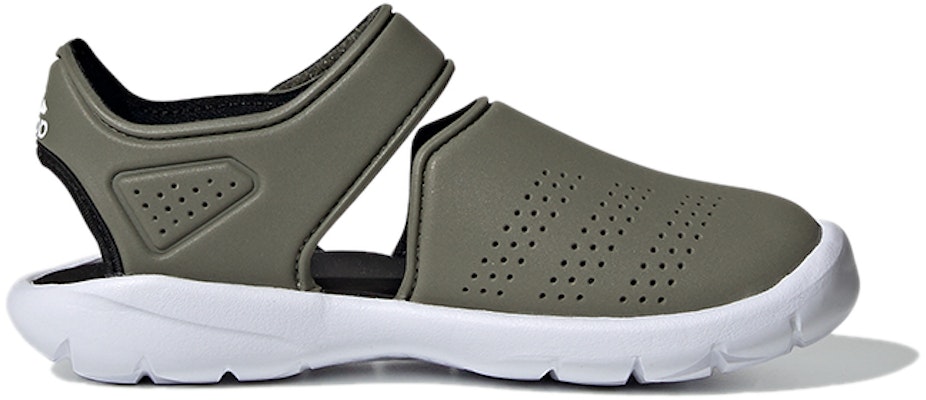 (Preschool) adidas FortaSwim Stripes J 'Glory Green' FW6046 Order (Preschool) adidas FortaSwim Stripes J 'Glory Green' FW6046