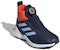 (PS) adidas Fortatrail Boa K Kasut Biru/Oren G27561
