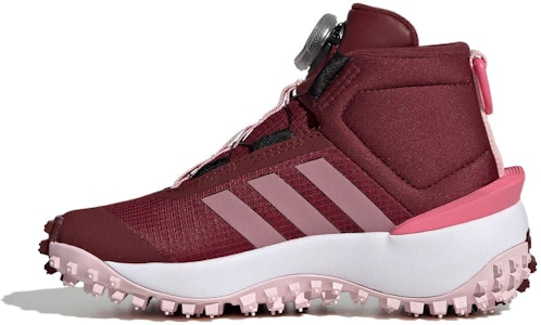 兒童 adidas Fortatrail 旋鈕舒適風範 減震耐磨 中筒 兒童跑步鞋 紅色 Buy 兒童 adidas Fortatrail 旋鈕舒適風範 減震耐磨 中筒 兒童跑步鞋 紅色