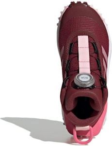 兒童 adidas Fortatrail 旋鈕舒適風範 減震耐磨 中筒 兒童跑步鞋 紅色 Purchase 兒童 adidas Fortatrail 旋鈕舒適風範 減震耐磨 中筒 兒童跑步鞋 紅色