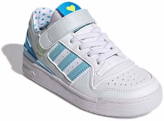 (Preschool) adidas Forum Low 'Valentine's Day' GZ0800 Lookbook (Preschool) adidas Forum Low 'Valentine's Day' GZ0800
