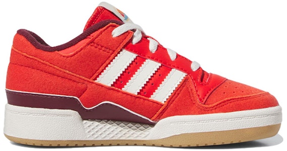 中童 adidas originals FORUM Low 舒適百搭 透氣輕便 低筒 兒童板鞋 紅白 Order 中童 adidas originals FORUM Low 舒適百搭 透氣輕便 低筒 兒童板鞋 紅白