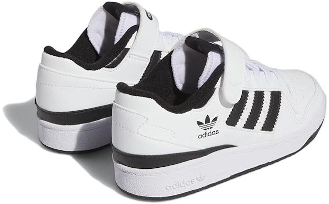 (Preschool) adidas Forum Low J 'White Black' IF2651 Sizing (Preschool) adidas Forum Low J 'White Black' IF2651