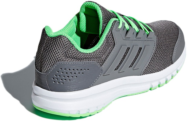 (PS) adidas Calzado Galaxy 4 K 'Kelabu Putih Hijau' B75655 Shop (PS) adidas Calzado Galaxy 4 K 'Kelabu Putih Hijau' B75655