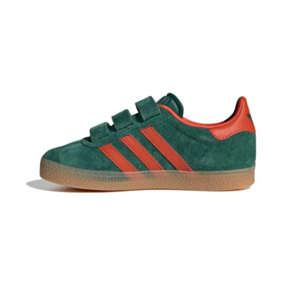 (PS) adidas Gazelle C 'Collegiate Green Preloved Red'