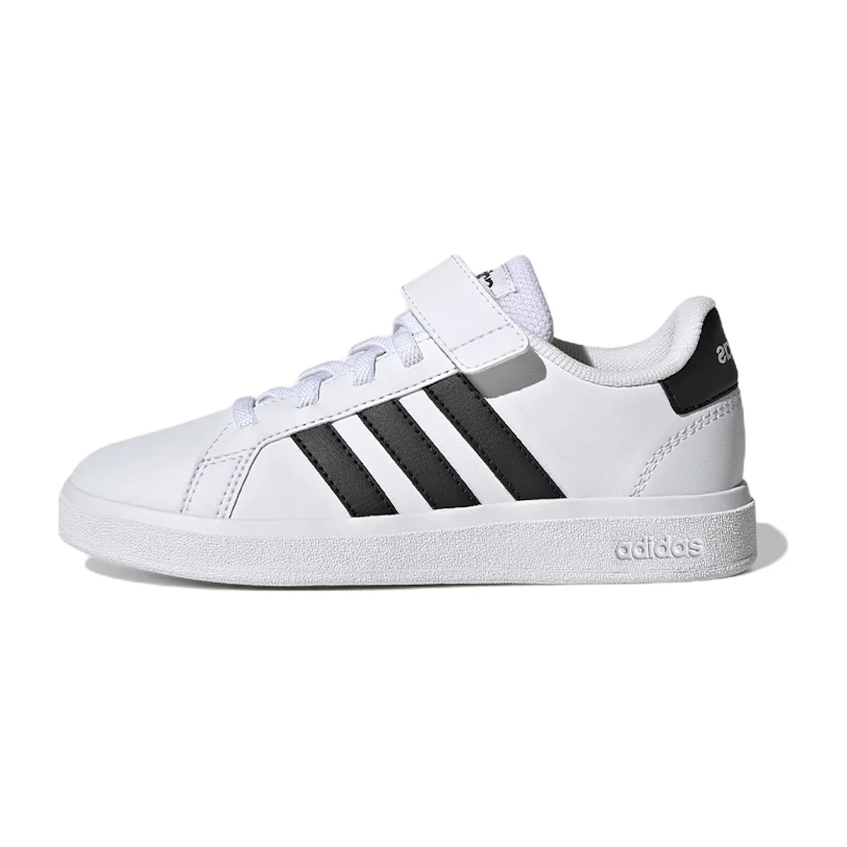 Buy (Preschool) adidas Grand Court 'White Black' GW6521