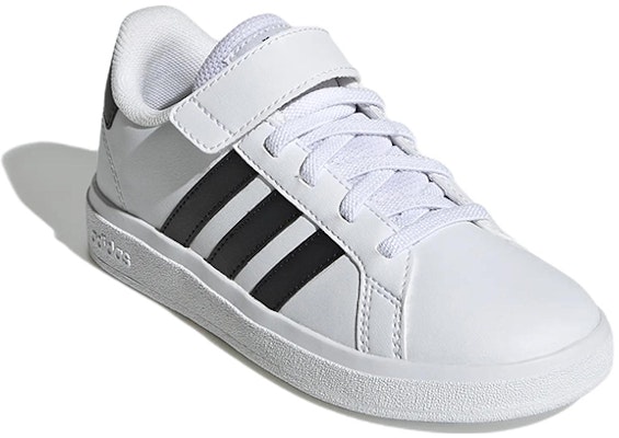 (Preschool) adidas Grand Court 2.0 'White Black' GW6521 Lookbook (Preschool) adidas Grand Court 2.0 'White Black' GW6521