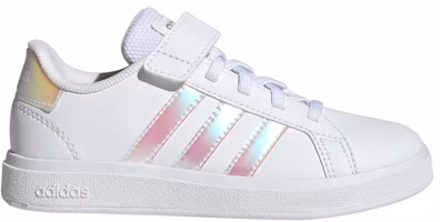 (Preschool) adidas Grand Court 2.0 'White Iridescent' GY2327 (Preschool) adidas Grand Court 2.0 'White Iridescent' GY2327