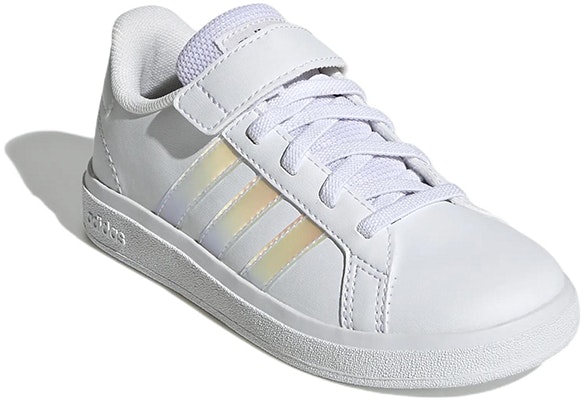 (Preschool) adidas Grand Court 2.0 'White Iridescent' GY2327 Lookbook (Preschool) adidas Grand Court 2.0 'White Iridescent' GY2327