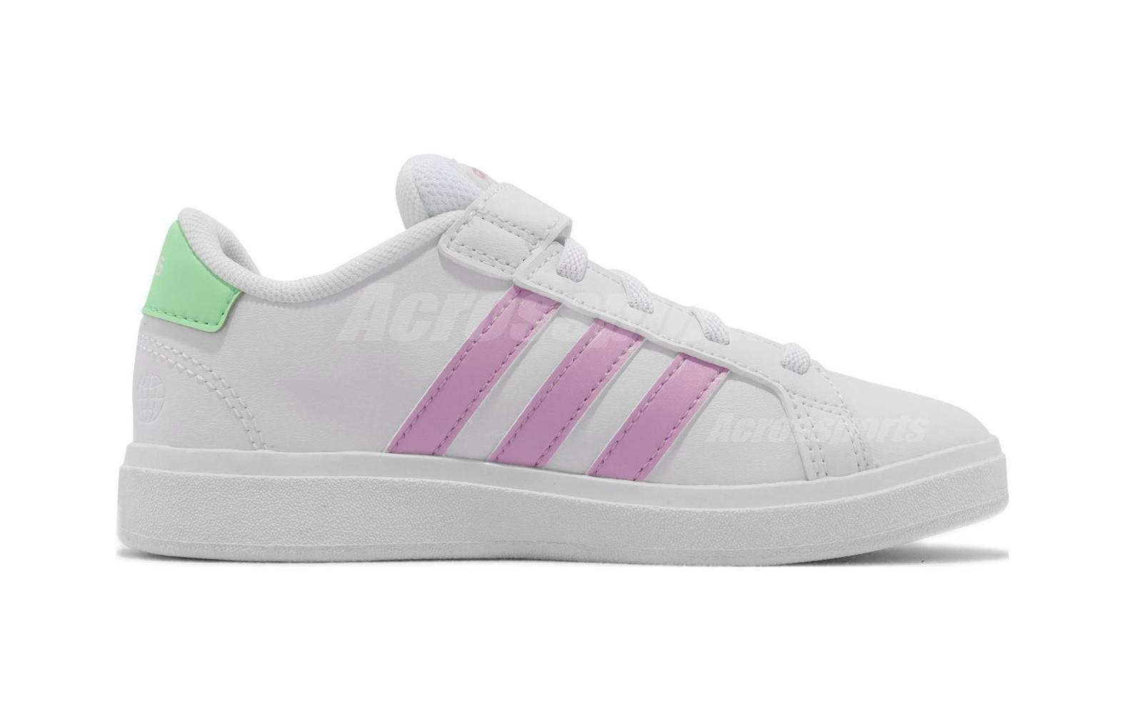 Order (PS) 아디다스 그랜드 코트 2.0 EL '화이트 컬리지에잇 퍼플' GX7158