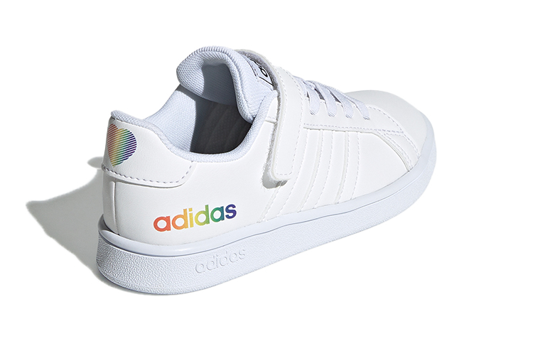 Shop (PS) adidas Grand Court J 'Pride' Sepatu Anak Rainbow H02288