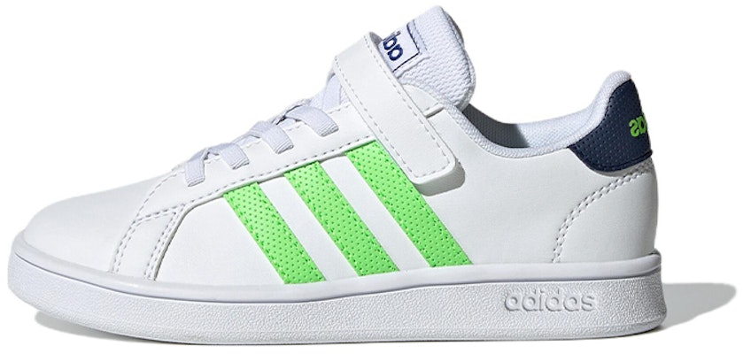 (PS) 아디다스 그랜드 코트 '클라우드 화이트/솔라 그린' GX5746 Buy (PS) 아디다스 그랜드 코트 '클라우드 화이트/솔라 그린' GX5746