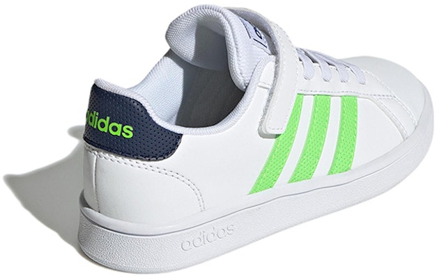 (PS) 아디다스 그랜드 코트 '클라우드 화이트/솔라 그린' GX5746 Shop (PS) 아디다스 그랜드 코트 '클라우드 화이트/솔라 그린' GX5746