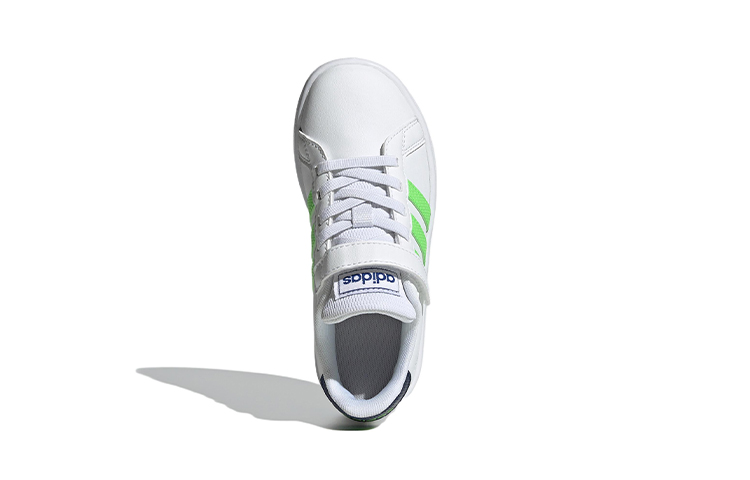 Purchase (PS) 아디다스 그랜드 코트 '클라우드 화이트/솔라 그린' GX5746