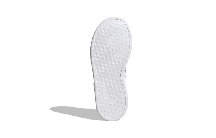 (PS) adidas Grand Court Shoes 'Cloud White Purple' 圖 6