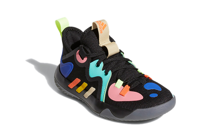 Lookbook (PS) adidas Harden Stepback 2 ''Zwart Roze Blauw'' FZ1685
