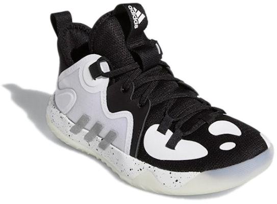 (Preschool) adidas Harden Stepback 2 J 'Oreo' FZ1888 Lookbook (Preschool) adidas Harden Stepback 2 J 'Oreo' FZ1888
