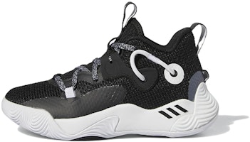 (Preschool) adidas Harden Stepback 3 'Black White' GY8646 (Preschool) adidas Harden Stepback 3 'Black White' GY8646