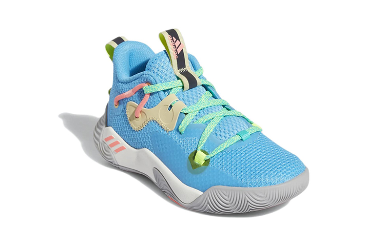 Lookbook (Preschool) adidas Harden Stepback 3 Low 'Blue' GY8649